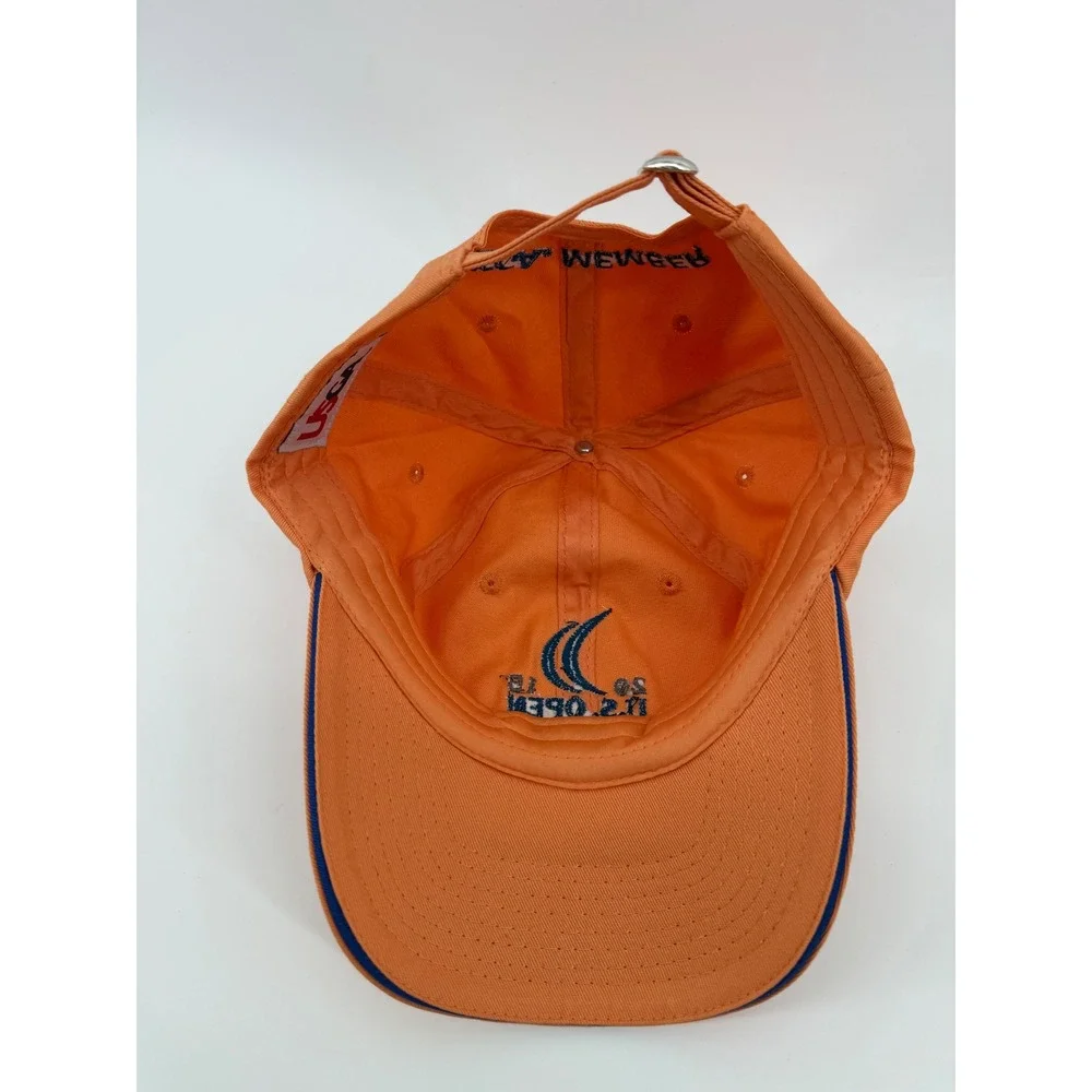 2015 US Open Chambers Bay Hat Orange USGA Golf Strapback Dad Cap Gorpcore